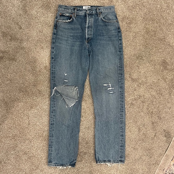 Agolde 90’s Pinch Straight Jeans - Picture 1 of 7